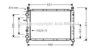 AVA QUALITY COOLING FT2109 Radiator, engine cooling